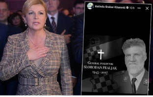 KGK u kampanji koristi i generala Praljka, ali nije mu došla na komemoraciju 2017.
