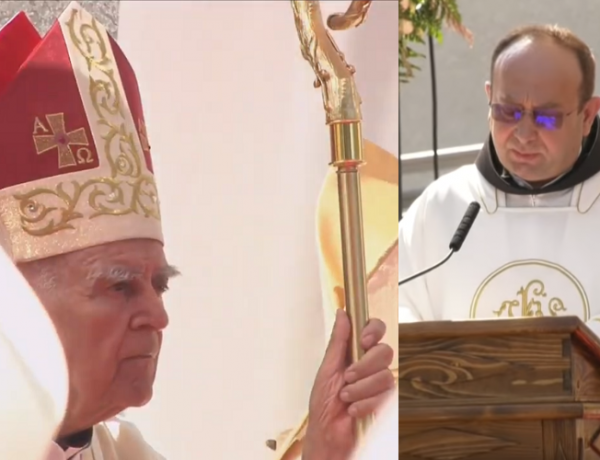 POVIJESNA ISPRIKA Provincijal Šteko biskupu Periću rekao “oprosti”