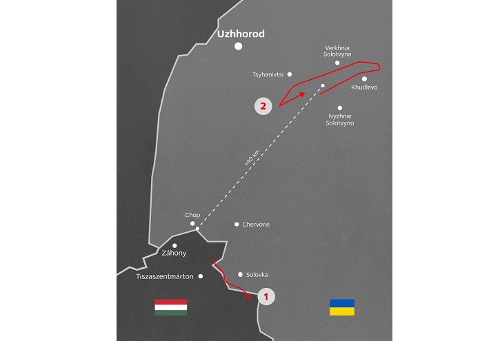 Ukrajinci traže da im Mađari objasne kako je njihov dron upao u Ukrajinu, objavili i kartu