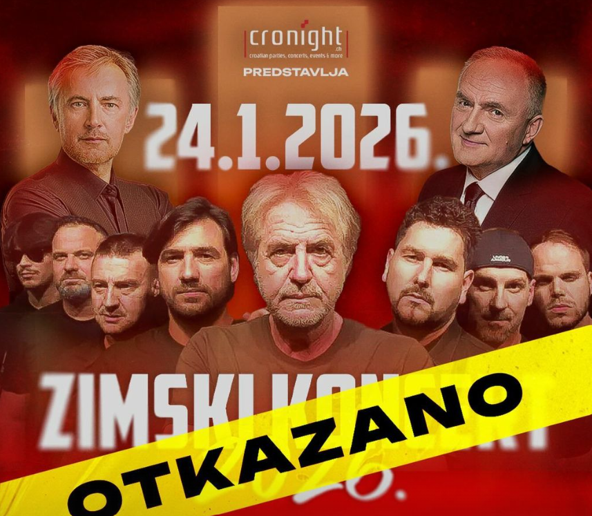 Hrvatskim pjevačima zabranjen koncert u Švicarskoj: “U šoku smo i razočarani”