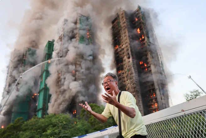 U velikom požaru kompleksa zgrada u Hong Kongu poginulo najmanje 75 osoba