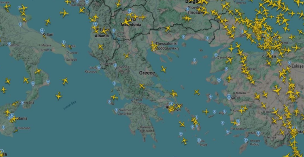 Potpuno zatvoren zračni promet iznad Grčke