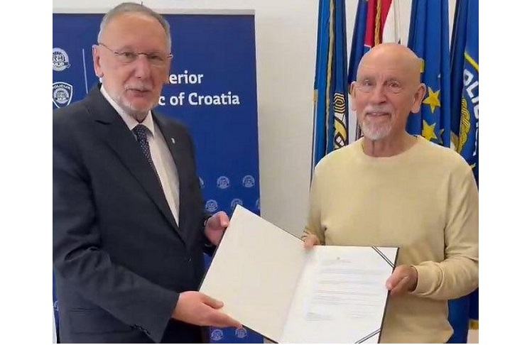 Američki glumac John Malkovich primljen u hrvatsko državljanstvo