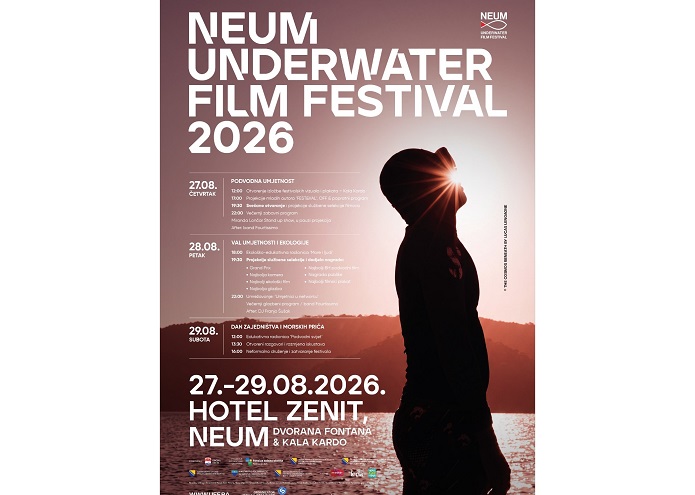 NEUM UNDERWATER FILM FESTIVAL 2026 – Svijet mora u Neumu