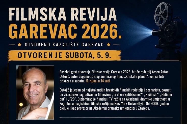 Filmska revija Garevac 2026.: Dva dana filma, susreta i kulture